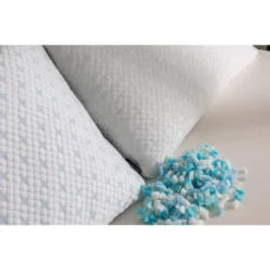 Comfort Cooling Adjustable Shredded Foam Pillow
