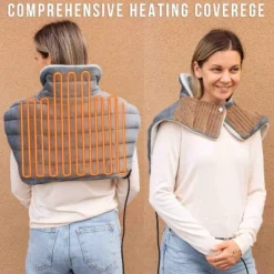 Zone Tech Car Electric Heating Blanket -12V Weighted Electric Heated Pad For Neck, Shoulder And Back Pain Relief, 45min Auto Shut Off, Christmas Gifts -Bedding Discounts GUEST 32bc98dd 9a0c 4abb bb9d ae7fe8aeb64c