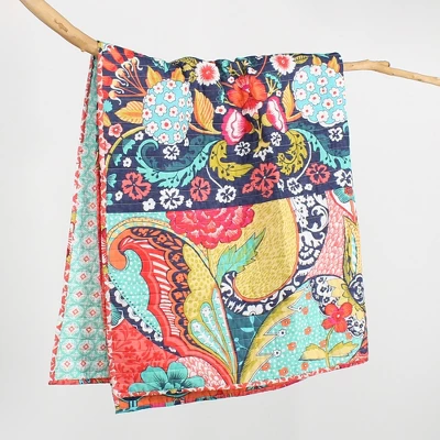 Jules Bohemian Quilted Throw - Levtex Home 4 Jules Bohemian Quilted Throw - Levtex Home - Image 4