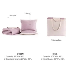 Bebejan Purple Lilies 100% Cotton 5-Piece Reversible Comforter Set -Bedding Discounts GUEST 3409c92e 7ec7 4539 95d3 5352c8729827