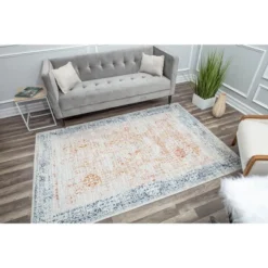 Rugs America Preston Transitional Vintage Area Rug