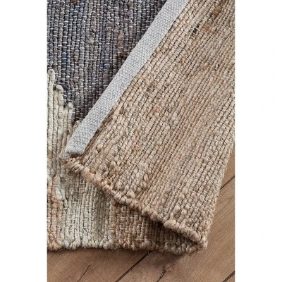 4'x6' Mountains Of The Moon Jute Area Rug Natural/Gray/Ivory - Anji Mountain 3 4'x6' Mountains Of The Moon Jute Area Rug Natural/Gray/Ivory - Anji Mountain - Image 3