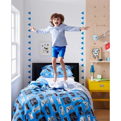 Saturday Park Gamer Duvet Cover & Sham Set 3 Saturday Park Gamer Duvet Cover & Sham Set - Image 3