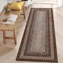 Non-Slip Kitchen Runner Rug, Washable Boho Vintage Rug With Rubber Backing For Hallway, Entryway, Laundry Room 11 Non-Slip Kitchen Runner Rug, Washable Boho Vintage Rug With Rubber Backing For Hallway, Entryway, Laundry Room -Bedding Discounts GUEST 365541cd dc84 41db b52f 8deb27d8baad