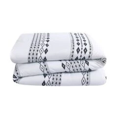 White Azteca Printed Comforter Set (King) - VCNY 9 White Azteca Printed Comforter Set (King) - VCNY -Bedding Discounts GUEST 3892d63e 28b3 4f5c a8d6 8c0405245437