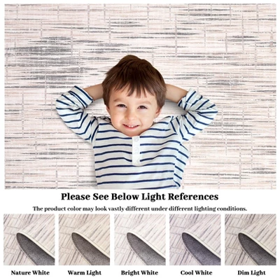 8x10 Rugs Non-Slip ¨C Modern Boho Abstract Area Rug Stain-Resistant Low Pile Carpet | Machine Washable Ivory Accent Rug With TPR Backing 3 8x10 Rugs Non-Slip ¨C Modern Boho Abstract Area Rug Stain-Resistant Low Pile Carpet | Machine Washable Ivory Accent Rug With TPR Backing - Image 3