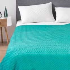 Costway 7 / 10 /15 / 20 Lbs Heavy Weighted Blanket 3 Piece Set W/ Hot & Cold Duvet Covers Green/Pink -Bedding Discounts GUEST 3a3f68ca 0623 4635 a509 878d80278082