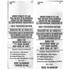 Standard White Pillow And Pillow Protector Set With SILVERbac By Martex Clean Essentials -Bedding Discounts GUEST 3b44896d 6428 44cb 90c6 ef34dddd44cf