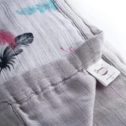 DreamShip 47'' X 47'' Silky Feathers Bamboo Rayon 4-Layer Breathable Muslin -Bedding Discounts GUEST 3b7bd0ff 7b59 47c7 8a78 371e96322d1b