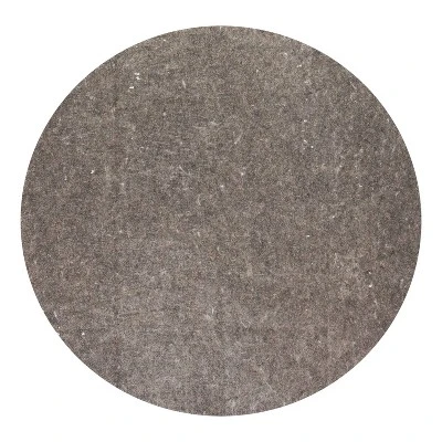Round Premium Surface Rug Pad Gray - Anji Mountain 4 Round Premium Surface Rug Pad Gray - Anji Mountain - Image 4