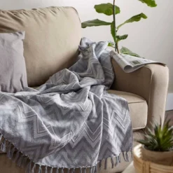 50"x60" Zig-Zag Chevron Throw Blanket - Design Imports -Bedding Discounts GUEST 3db2d4bc 5814 4892 861f f48df22cd06d