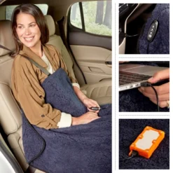 Heated Blanket 2-Pack - USB-Powered Fleece Throw Blankets For Travel, Home, Office, Or Camping - Winter Car Accessories By Stalwart (Navy Blue) 17 Heated Blanket 2-Pack - USB-Powered Fleece Throw Blankets For Travel, Home, Office, Or Camping - Winter Car Accessories By Stalwart (Navy Blue) -Bedding Discounts GUEST 3dba9a17 056d 48d1 94e8 8eee7fcebcf2