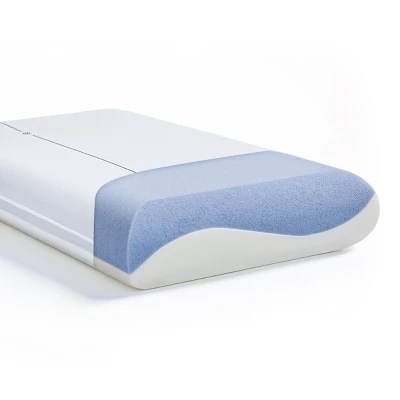 Subrtex Memory Foam Pillow For Stomach And Back Sleepers, 1 Neck Pillow, 27.5 X 16.5 X 4.5 Inch, White 7 Subrtex Memory Foam Pillow For Stomach And Back Sleepers, 1 Neck Pillow, 27.5 X 16.5 X 4.5 Inch, White - Image 7