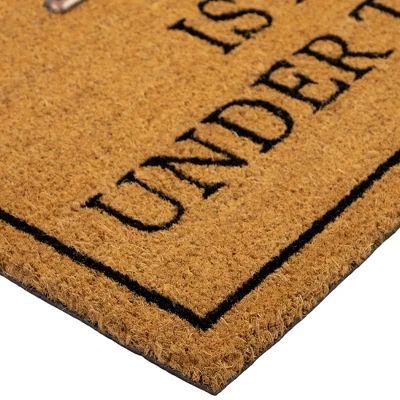 Northlight Key Is Not Under The Mat Coir Outdoor Doormat 18" X 30" 5 Northlight Key Is Not Under The Mat Coir Outdoor Doormat 18" X 30" - Image 5
