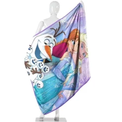Disney Northwest Frozen, Snow Hugs Micro Raschel, 46" X 60" Throw Blanket -Bedding Discounts GUEST 3fc8a21c bb23 4d2f b2c7 b13279946dfe