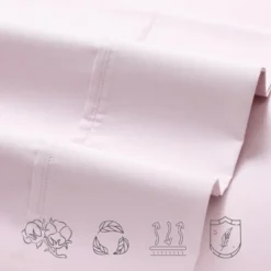 Cotton Sheets Set - Softest 400 Thread Count Bed Sheets, 100% Cotton Sateen, Cooling, Deep Pocket By California Design Den -Bedding Discounts GUEST 409313d3 3daf 43de aa5f e97e61b99849