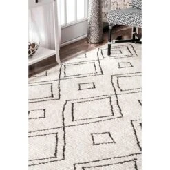 NuLOOM Lisha Moroccan Diamond Tassel Area Rug -Bedding Discounts GUEST 418a73df 2f6c 4b50 8751 5846fba70435
