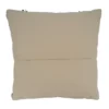 Saro Lifestyle Diamond Fringe Pillow - Poly Filled, 20" Square, Grey