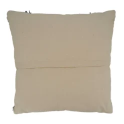 Saro Lifestyle Diamond Fringe Pillow - Poly Filled, 20" Square, Grey