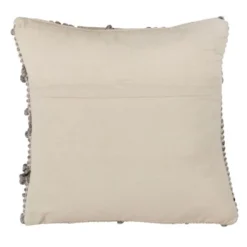 18"x18" Diamond Weave Square Throw Pillow - Saro Lifestyle