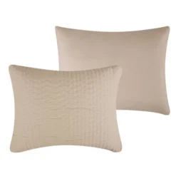 Greenland Home Fashions 3-Piece Coverlet Set – Natural Cotton Quilt Bedding With Matching Pillow Shams -Bedding Discounts GUEST 44f408a1 2237 421a ac59 31a27b534f29