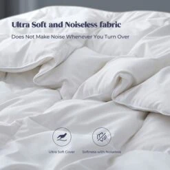 Peace Nest All Season White Goose Feather Down Comforter Duvet Insert, Cal King -Bedding Discounts GUEST 45556e21 ea28 4bd2 88d5 bfc94df1a789
