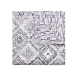 Blue Loom 3pc Sabra Quilt Set Lilac/Gray -Bedding Discounts GUEST 45cd746b cfdf 4942 bf22 da171a2a508d