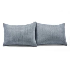 Solid Kantha Pick Stitch Yarn Dyed Cotton Woven Quilt/Coverlet - Lush Décor -Bedding Discounts GUEST 45d2523d 393e 497a a100 a0cb00556caf