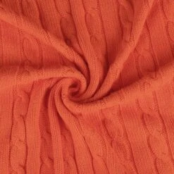 PiccoCasa Soft 100% Cotton Knitted Lightweight Cable Bed Home Decorative Blanket -Bedding Discounts GUEST 46077195 1ba1 4707 b558 4c5959175075