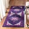 2'3"X7' Tufted Floral Runner Rug Purple/Ivory - Safavieh