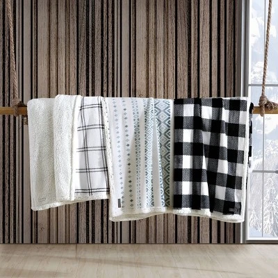 Patterned Bed Blanket - Eddie Bauer 1 Patterned Bed Blanket - Eddie Bauer