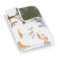 Sweet Jojo Designs Boy Girl Unisex Gender Neutral Toddler Weighted Blanket 5lbs. For Kids Jungle Multicolor -Bedding Discounts GUEST 468ea5b5 ce85 47f4 bfd3 885801c0de1b