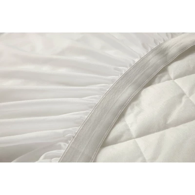 Wind & Reed Carbon Captured Cooling Mattresspad White 9 Wind & Reed Carbon Captured Cooling Mattresspad White - Image 9