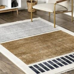NuLOOM Keeva Modern Striped Fringe Area Rug -Bedding Discounts GUEST 4876ce57 c26b 45a3 a0a2 17e1aa613155