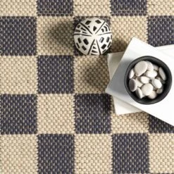 NuLOOM Connie Checkered Wool/Jute Tasseled Area Rug -Bedding Discounts GUEST 4b9d708f 9301 4672 bc1f 252ede305119