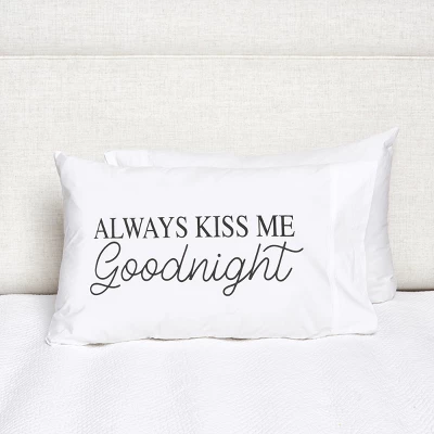 C&F Home Always Kiss Me Goodnight Pillow 1 C&F Home Always Kiss Me Goodnight Pillow