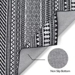 TROPOW Washable Area Rugs, Vintage Oriental Rug, Low Pile Stain Resistant Carpet With Non-Slip Backing, Stain Resistance Rug For Bedroom Dining Room -Bedding Discounts GUEST 4c485cda 6e2a 4155 b7a8 dfdd4ac08873