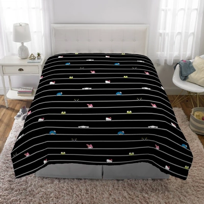 Hello Kitty And Friends Full Bedding Bundle: Multicolored Comforter Set, Polyester, Includes Sheets & Pillowcases, Sanrio 3 Hello Kitty And Friends Full Bedding Bundle: Multicolored Comforter Set, Polyester, Includes Sheets & Pillowcases, Sanrio - Image 3