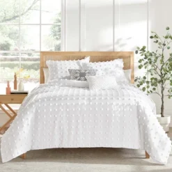 White Pom Pom Comforter Set - Levtex Home -Bedding Discounts GUEST 4d02b996 a21b 4f5a b998 2e617773f6e0