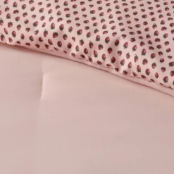 Strawberry Print Reversible Microfiber Comforter & Sheet Set Light Pink - Room Essentials™ -Bedding Discounts GUEST 4e74d154 21bb 40b4 98b1 5d39e9667e41