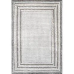 NuLOOM Anya Machine Washable Casual Border Area Rug -Bedding Discounts GUEST 4f5c2bed cd78 4f0d 92df a0d3959ef8d9