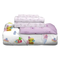 Care Bears Twin Bedding Bundle Foodie Bears: 5-Piece Set With Comforter, Sheets & Pillowcase, Polyester, Multicolored -Bedding Discounts GUEST 4f81f54d 5c5c 42b0 be6a ea632042ca70