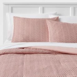 Strawberry Print Reversible Microfiber Comforter & Sheet Set Light Pink - Room Essentials™ -Bedding Discounts GUEST 509e45d1 864d 4b14 8596 d95b17988f3b