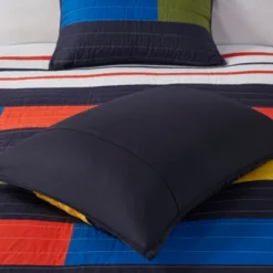 3Pcs Coverlet Mini Set Kids Cotton Striped Quilt With Cotton Filling -Bedding Discounts GUEST 510f9b30 a12a 436b 82b4 729e2298e071