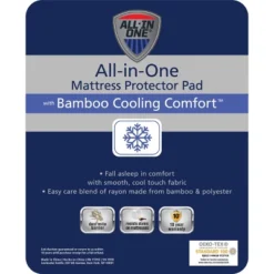Cooling Rayon From Bamboo Fitted Mattress Pad - All In One 20 Cooling Rayon From Bamboo Fitted Mattress Pad - All In One -Bedding Discounts GUEST 532cd9a1 f1f1 43ad abd5 33a6c25e7fa1
