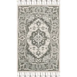Ann Medallion Tufted Area Rug Light - Safavieh -Bedding Discounts GUEST 53d4c61c aa98 4ae2 840b 935396a998e4