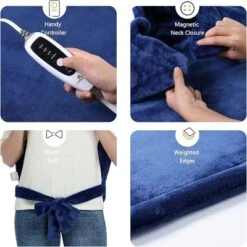 Heating Pad For Neck And Shoulders Back Pain Relief, Weighted Electric Heating Pads With Auto Shut Off, Fast Heating & 4 Heat Settings 17 Heating Pad For Neck And Shoulders Back Pain Relief, Weighted Electric Heating Pads With Auto Shut Off, Fast Heating & 4 Heat Settings -Bedding Discounts GUEST 5605bfda 84c1 449b b056 732a887794b4