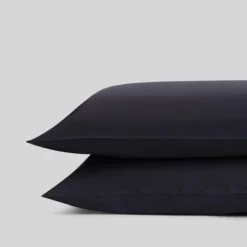 Fabdreams 300 Thread Count Certified Organic Cotton Percale Pillowcase Set