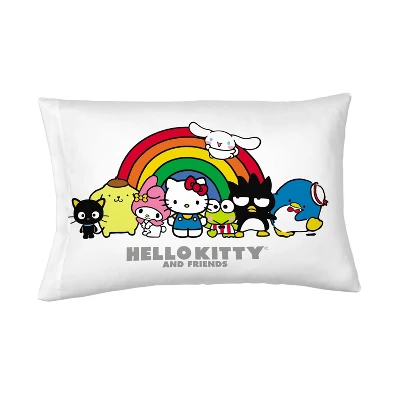 Hello Kitty And Friends Full Bedding Bundle: Multicolored Comforter Set, Polyester, Includes Sheets & Pillowcases, Sanrio 7 Hello Kitty And Friends Full Bedding Bundle: Multicolored Comforter Set, Polyester, Includes Sheets & Pillowcases, Sanrio - Image 7