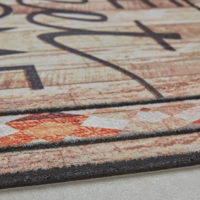 1'6"x2'6" Rustic 'Home Sweet Home' Doorscapes Mat - Mohawk 2 1'6"x2'6" Rustic 'Home Sweet Home' Doorscapes Mat - Mohawk - Image 2